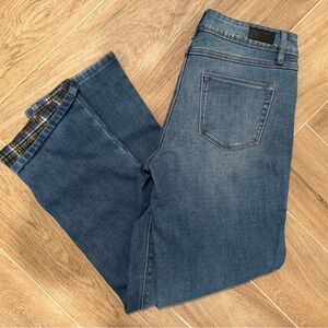 Fleece Lined Blue Denim Jeans Size 6